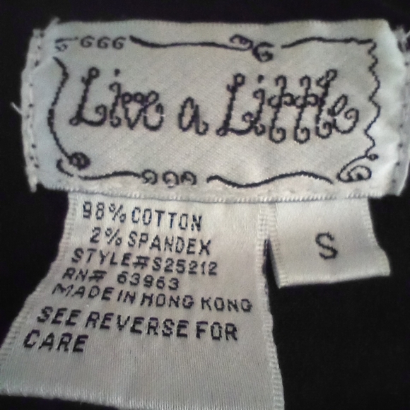 Live A Little Trucker Jacket S - Picture 3 of 8